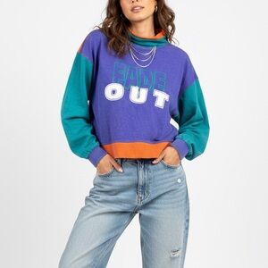 Vintage- Rare 90s Retro Aesthetic women’s Graphic Sweatshirt